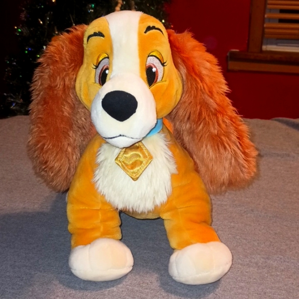 Disney Store lady  from the Lady and the Tramp plushie